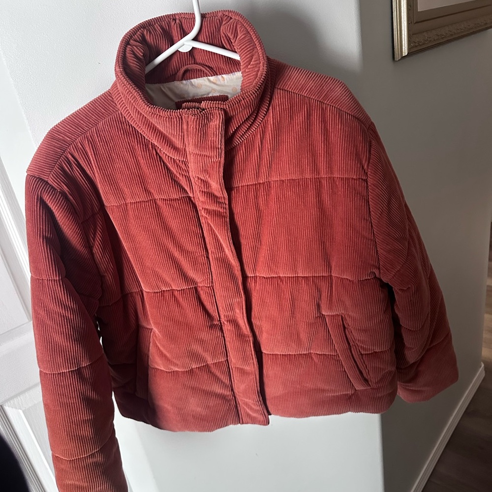 RVCA Rusty Orange Bomber Jacket